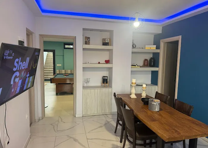 Vilă Luxury Rafaela οικογενειακή με ιδιωτική πισίνα, Bbq κ παιχνίδια ιδανική για οικογένειες με παιδια